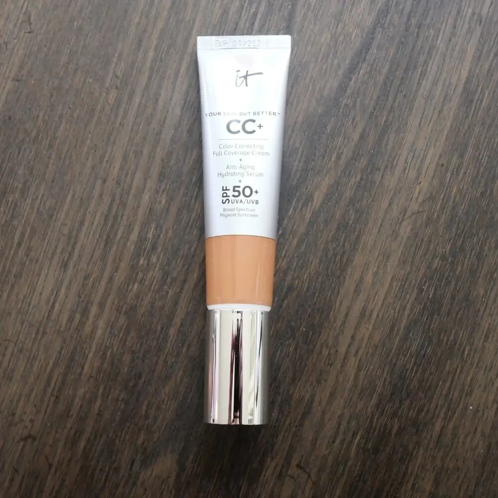Set of 2 NEW it Cosmetics CC Cream Color Correcting Full Coverage Rich Honey